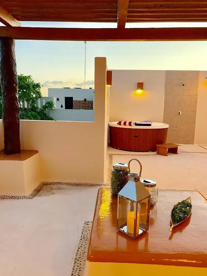 Sleeps 4-6-Amazing 2 Bedroom Ph With Bbq Jacuzzi Tulum Apartmán