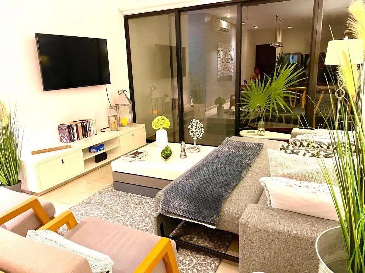 Apartmán Sleeps 4-6-Amazing 2 Bedroom Ph With Bbq Jacuzzi Tulum Mexiko